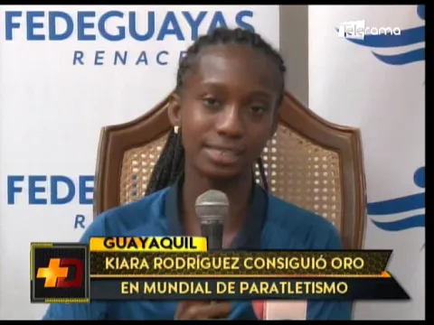 Kiara Rodríguez consiguió oro en mundial del paratletismo