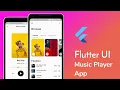 Flutter MusicPlayer App UI - Flutter UI Tutorials