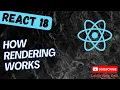 43 How Rendering actually works in React Application Render phase Commit Phase - React18