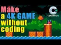 MAKE YOUR OWN 4K PIXEL ART GAMES - CONSTRUCT 3 Mobile Game Dev