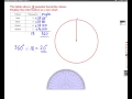 How to Draw a Pie Chart Mathscast