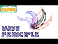 2D Animation Wave Principle Study in OpenToonz