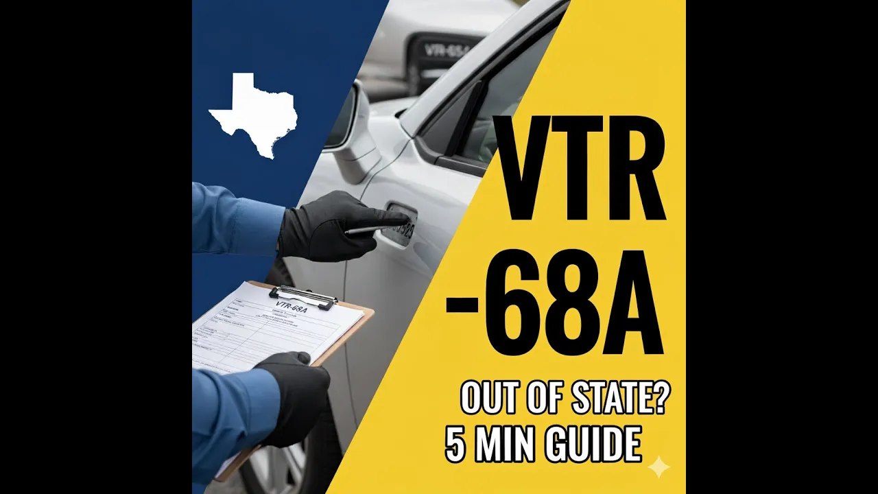 VTR-68A Inspection Guide
