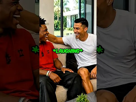 If IShowSpeed’s best friend was Ronaldo 😭