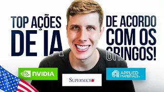 As MELHORES AÇÕES de IA para INVESTIR na BOLSA AMERICANA! | Os gringos estão comprando essas