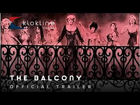 1963 The Balcony Official Trailer 1 Allen Hodgdon Productions