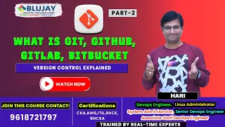 What is Git GitHub GitLab Bitbucket Version Control Explained Part-2