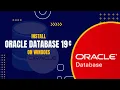 Oracle Database 19c Installation on Windows Oracle DBA