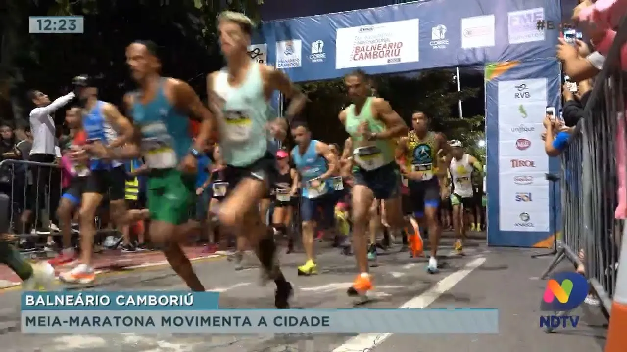 Meia Maratona Internacional de Balneário Camboriú movimenta a cidade