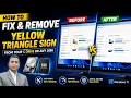 How To Fix Remove Yellow Triangle Sign or Exclamation Mark From Your C Drive or On Any Disk