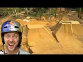 RIDING EVERY DIRT JUMP AT THE NEW BIKE PARK