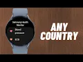 Measure ECG BP on Galaxy Watch 6 Watch 6 Classic in Unsupported Countries Without PC