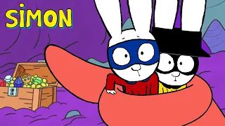 Simon and the Bathtub Monster! 🛁 Simon | Full episodes Compilation 30m S4 | Cartoons for Kids