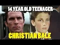 Christian Bale - rare Young Batman as a kid