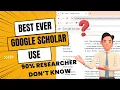 Google Scholar search tips with Boolean search Google Scholar for exact article