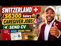 Switzerland Caregiver Jobs 2026 Visa Sponsorship Up to 6