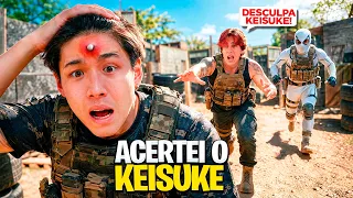 ERA PRA SER UM TORNEIO DE AIRSOFT *acertei o Keisuke