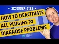 How To Deactivate All Plugins In WordPress At One Time