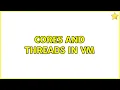 Cores and threads in VM