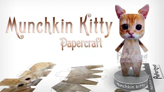 Munchkin Kitty El Gato Paperized