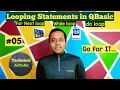Looping Statements in QBasic Part-5 Types of Loop Statements QBasic Program QBasic Tutorial