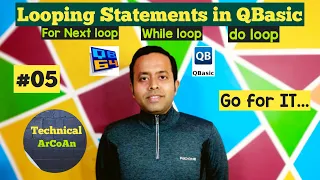 Looping Statements in QBasic Part-5 Types of Loop Statements QBasic Program QBasic Tutorial