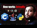 How Java vs C vs Python works Internally by Coding Wallah Sir