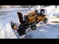 CUTS THROUGH SNOW 3-Stage Snowblower Demo Cub Cadet XT1