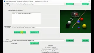 Image Steganography Using Python Project Code Text Hiding In Image Python Project Source Code