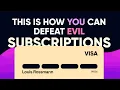 How to fight hard-to-cancel subscriptions and WIN Not sponsored just truth