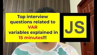 VAR Lexical Scoping Shadowing Hoisting Javascript Interview - 1