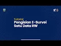 Download Lagu Tutorial Pengisian E-Survei Satu Data RW