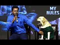 Download Lagu Dog Charlie Cute Visuals While His Trainer Pramod Talking | 777 Charlie Press Meet