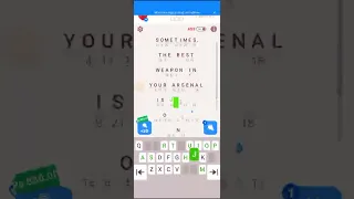 Cryptogram letters and Numbers Level 42