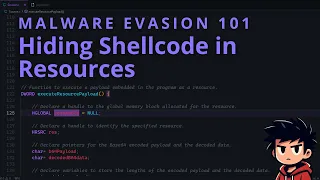 Malware 101 Hiding Shellcode in the Resource Section of PE File