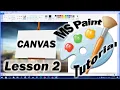 MS Paint Tutorials Lesson 2 CANVAS Size and Other Properties