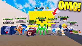 INSANE LUCK!😱ADMIN ABUSE | Kick a Lucky Block Funny Moments