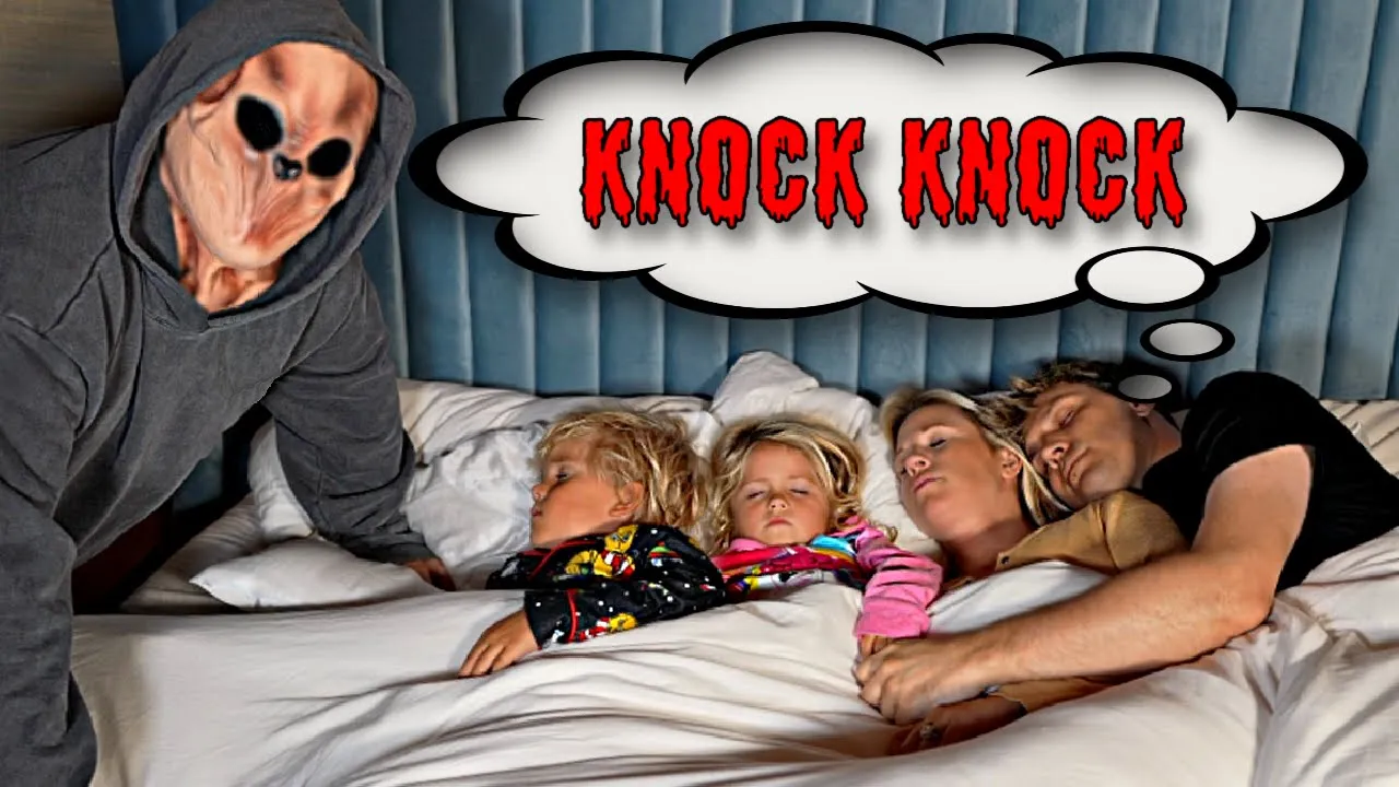 Knock Knock did this while we were sleeping..