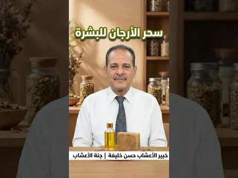 وداعاً للبشرة الجافة الفوائد المعجزة لزيت الأرجان الأصلي مــع خـبـيـر الأعشاب حسن خليفه