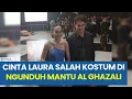 Download Lagu Cinta Laura Salah Kostum Saat Hadiri Ngunduh Mantu Al Ghazali dan Alyssa Daguise