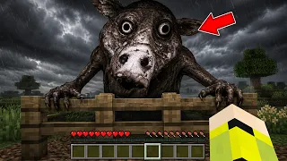 ПРИЗРАК СВИНЬИ ПОПАЛ НА МОЮ КАМЕРУ В МАЙНКРАФТ! ВЫЖИВАНИЕ GHOSTPIG.JAR MINECRAFT SCP