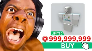 ishowspeed accidentely buys 225 000 roblox item 