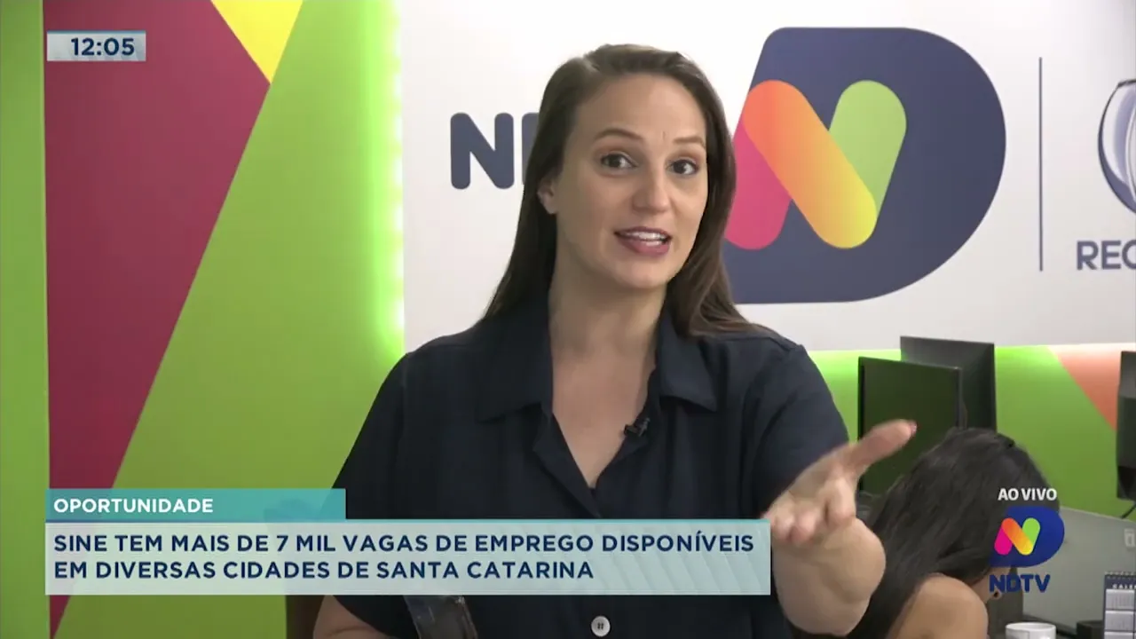 Sine tem mais de 7 mil vagas de emprego disponíveis em diversas cidades de Santa Catarina