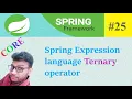 Spring Expression Language Ternary Operator