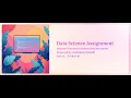 Data Science Internal II Section D Python Data Structures