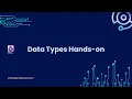 Java Essentials Blueprint - Data Types Hands-on