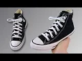 HOW TO LACE CONVERSE STANDARD WAY
