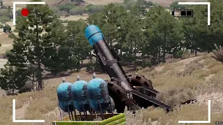 ARMA 3 Hellcannon تجربة أقوى دعم مدفعي في أرما مدفع جهنم 