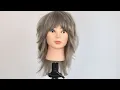 Learn how to cut a BEAUTIFUL SHAG haircut with 70 s inspired styling by Ben Brown