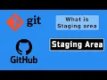 Git Staging Area Getting Started with Git Github Staging Area